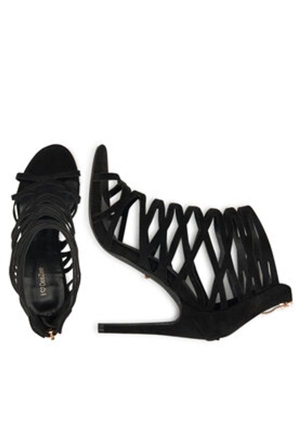 DeeZee Sandały YUCHR972-S-YD1 Czarny. Kolor: czarny. Materiał: materiał