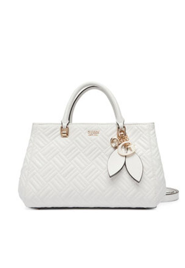 Guess Torebka Sally HWQG99 21060 Biały. Kolor: biały. Materiał: skórzane