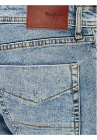 Pepe Jeans Jeansy Stanley PM207390 Niebieski Slim Fit. Kolor: niebieski #4