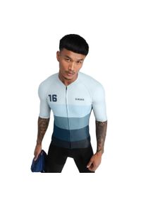 SIROKO - Męska koszulka rowerowa z krótkim rękawem Kolarstwo Siroko M2 Hardknott Pass. Kolor: niebieski. Materiał: jersey. Długość rękawa: krótki rękaw. Długość: krótkie. Sport: kolarstwo #1