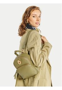 Nobo Plecak BAGU020-K009 Khaki. Kolor: brązowy. Materiał: skóra #7