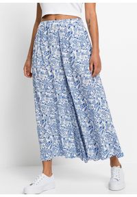 bonprix - Spodnie palazzo. Kolor: biały #1