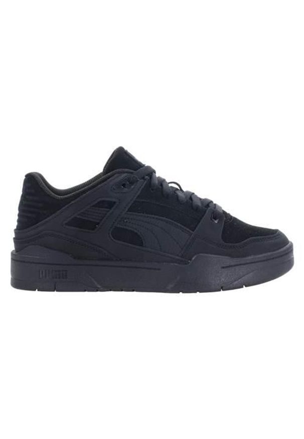 Buty męskie Puma Slipstream Suede 387547 01. Kolor: czarny. Materiał: zamsz. Model: Puma Suede
