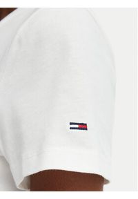 Tommy Jeans T-Shirt DW0DW23481 Biały Regular Fit. Kolor: biały. Materiał: bawełna #3
