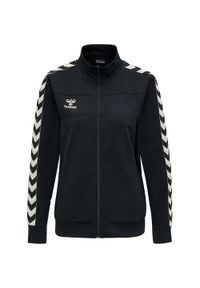 Bluza damska Hummel zip Lmove Classic. Kolor: czarny. Sezon: zima. Sport: fitness #1