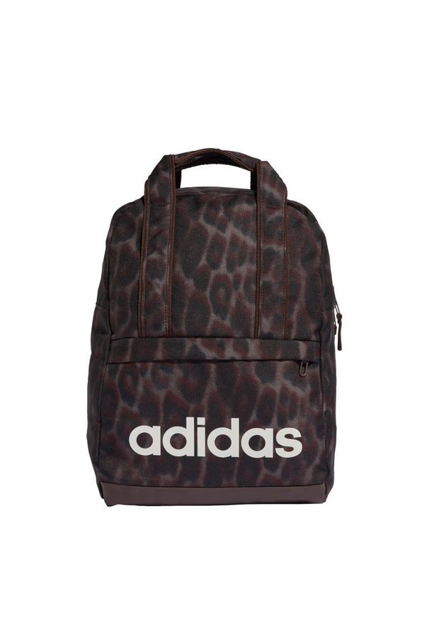Plecak Adidas Linear Essentials Graphic. Kolor: brązowy, beżowy, wielokolorowy