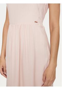 Armani Exchange Sukienka koktajlowa 6DYA06 YN5TZ 14BQ Écru Regular Fit. Materiał: wiskoza. Styl: wizytowy #2