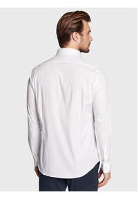 Calvin Klein Koszula Dash Print K10K110935 Biały Slim Fit. Kolor: biały. Materiał: bawełna. Wzór: nadruk #3