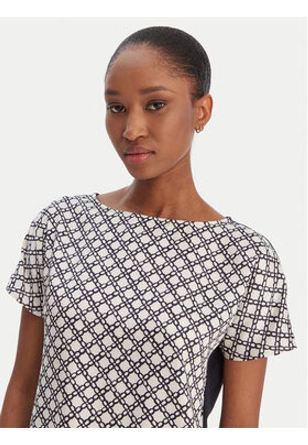 Marella Bluzka Sansa 2615111071 Czarny Regular Fit. Kolor: czarny. Materiał: syntetyk