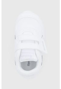 Reebok Classic Buty dziecięce Royal Rewind Run kolor biały. Nosek buta: okrągły. Zapięcie: rzepy. Kolor: biały. Materiał: guma. Model: Reebok Classic, Reebok Royal. Sport: bieganie #4