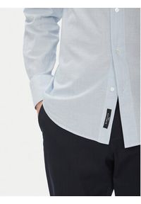 Marciano Guess Koszula 5GHH20 4469Z Błękitny Regular Fit. Kolor: niebieski. Materiał: bawełna