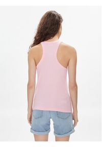 Liu Jo Top MA4327 J4695 Różowy Slim Fit. Kolor: różowy. Materiał: wiskoza