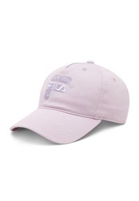 Fila Czapka z daszkiem Barnaul 5 Panel Cap With Elevated Basic Logo FCU0086 Fioletowy. Kolor: fioletowy. Materiał: materiał #1