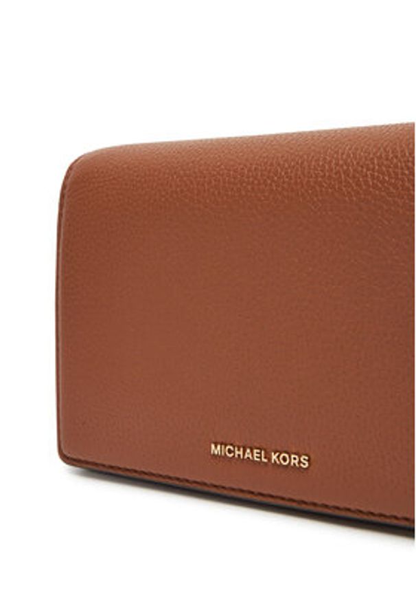 MICHAEL Michael Kors Torebka 32T4GJ6C2L Brązowy. Kolor: brązowy. Materiał: skórzane