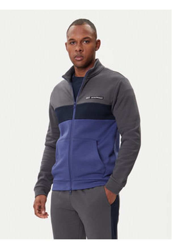 EA7 Emporio Armani Dres 7M000941 AF10377 U8117 Szary Regular Fit. Kolor: szary. Materiał: bawełna