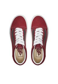 Vans Tenisówki Old Skool VN0A2Z42MDB1 Czerwony. Kolor: czerwony. Materiał: skóra, zamsz #4