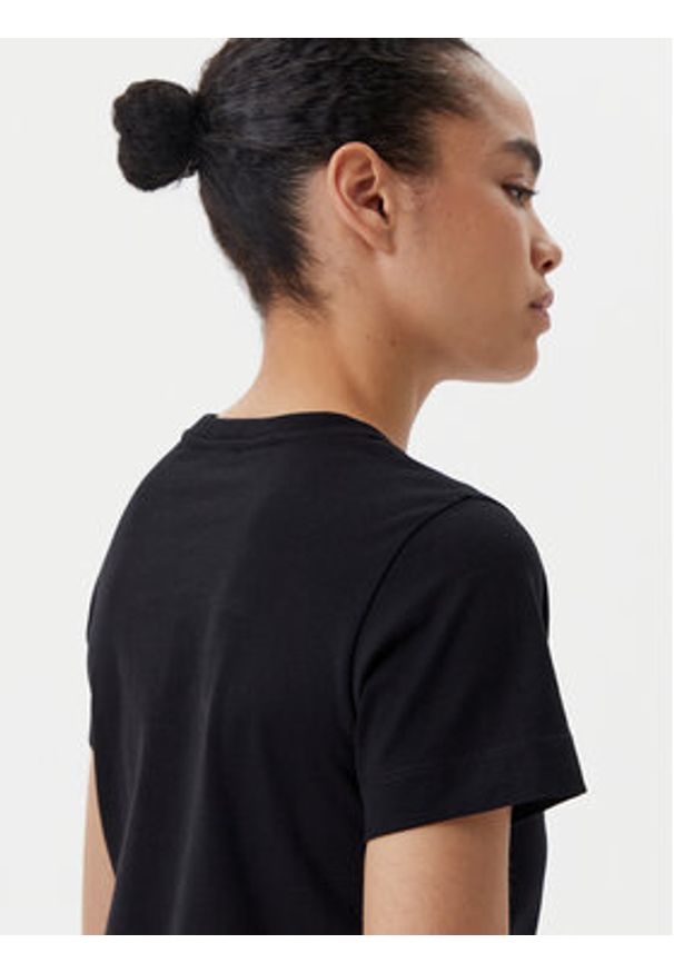 Pinko - PINKO T-Shirt Bussolotto 100355 A2OD Czarny Regular Fit. Kolor: czarny. Materiał: bawełna