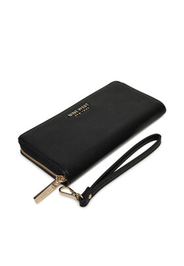 Nine West Portfel NW-W1-002-SS25 Czarny. Kolor: czarny. Materiał: materiał, syntetyk