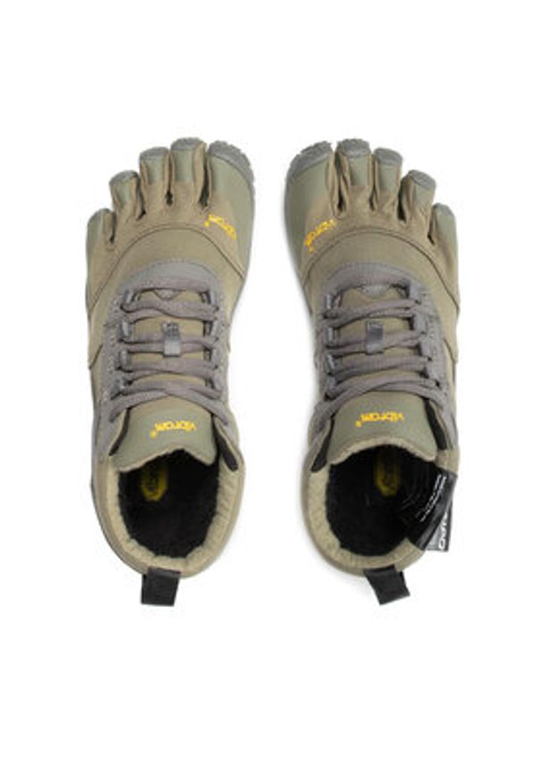 Vibram Fivefingers Trekkingi V-Trek Insulated 20W7803 Zielony. Kolor: zielony. Materiał: materiał