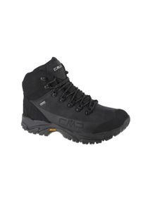 Buty trekkingowe męskie CMP Dhenieb WP Waterproof. Zapięcie: sznurówki. Kolor: czarny. Materiał: guma, syntetyk, skóra, materiał. Szerokość cholewki: normalna. Sport: turystyka piesza