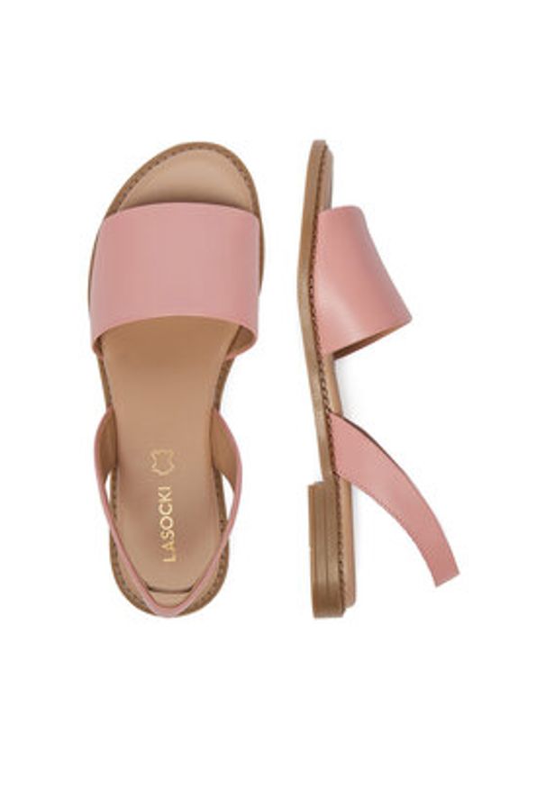 Lasocki Sandały CEO-EST-AFIONA-17 Różowy. Kolor: różowy. Materiał: skóra