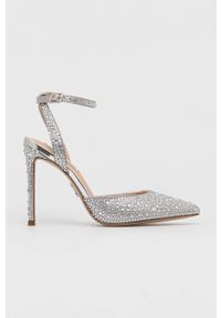 Steve Madden szpilki Revert-S kolor srebrny SM11002308. Zapięcie: klamry. Kolor: srebrny. Obcas: na szpilce. Wysokość obcasa: średni #1