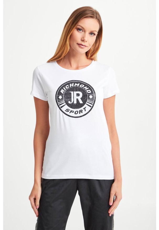 John Richmond Sport - T-SHIRT SUARES JOHN RICHMOND SPORT. Okazja: na co dzień. Materiał: materiał. Styl: sportowy