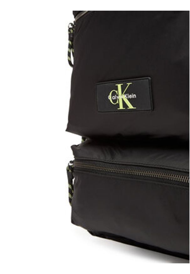 Calvin Klein Plecak Tech Utility Backpack LV04G3122G Czarny. Kolor: czarny. Materiał: materiał