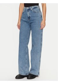 Tommy Jeans Jeansy Claire DW0DW20445 Niebieski Wide Leg. Kolor: niebieski