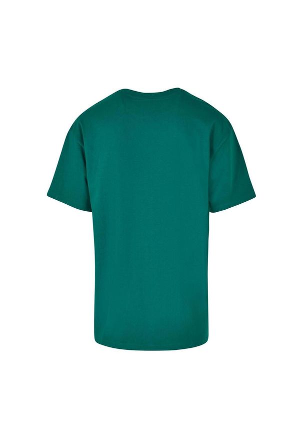 BUILD YOUR BRAND - Ponadwymiarowa Koszulka Dla Dorosłych Unisex Heavyweight. Kolor: zielony