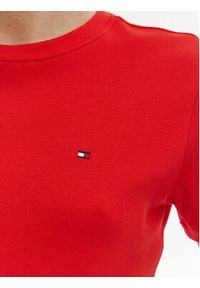 TOMMY HILFIGER - Tommy Hilfiger T-Shirt New Cody WW0WW40587 Pomarańczowy Slim Fit. Kolor: pomarańczowy. Materiał: bawełna #2