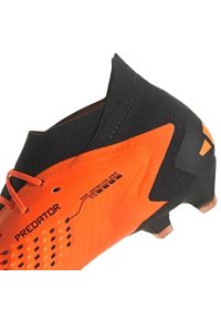Adidas - Buty piłkarskie adidas Predator Accuracy.1 Fg GW4572 pomarańczowe. Zapięcie: sznurówki. Kolor: pomarańczowy. Materiał: guma, syntetyk, materiał. Szerokość cholewki: normalna. Sport: piłka nożna