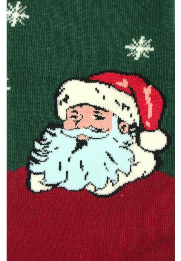 Świąteczne Skarpetki - Alties - Mikołaj, Merry Christmas. Kolor: wielokolorowy. Materiał: poliester, bawełna, elastan
