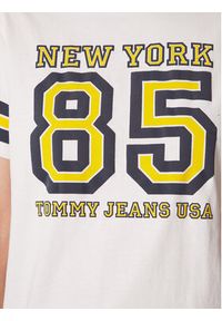 Tommy Jeans T-Shirt Collegiate DW0DW14906 Biały Relaxed Fit. Kolor: biały. Materiał: bawełna #5