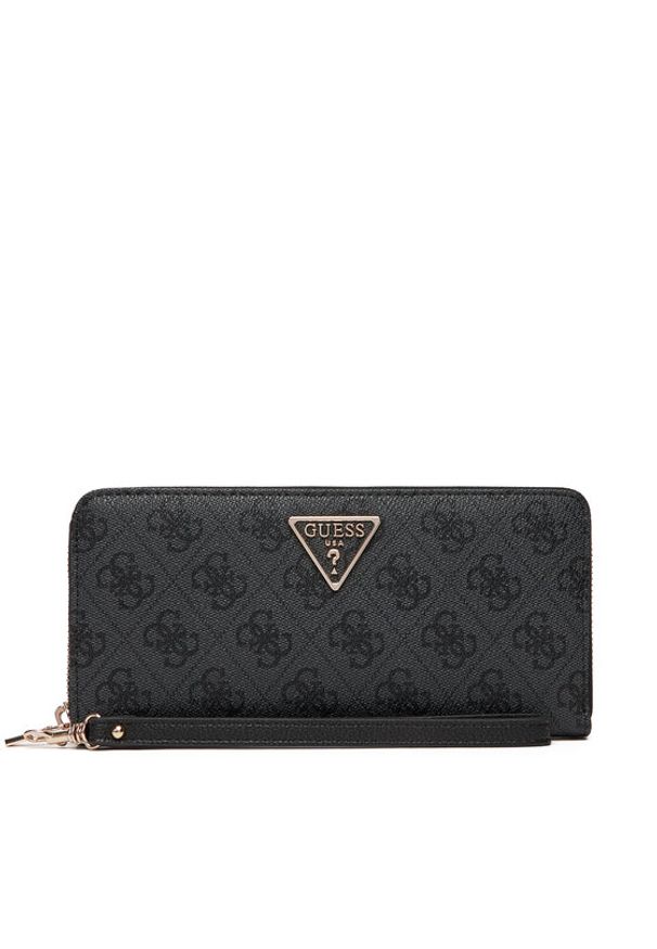 Guess Duży Portfel Damski Laurel II Slg SWSG74 59146 Szary. Kolor: szary. Materiał: skóra