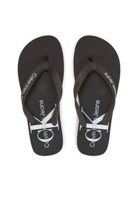 Calvin Klein Jeans Japonki Beach Sandal Monogram Tpu YM0YM00838 Czarny. Kolor: czarny