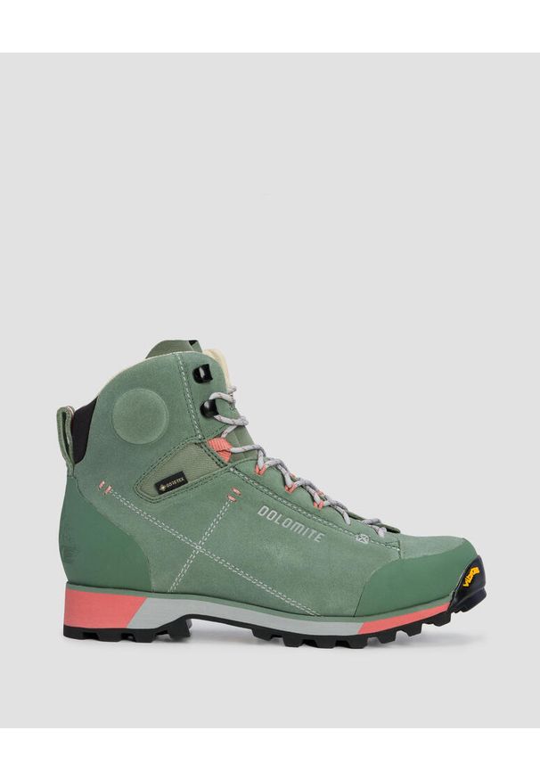 Buty trekkingowe damskie Dolomite Cinquantaquattro Hike Evo GTX. Kolor: zielony. Styl: sportowy