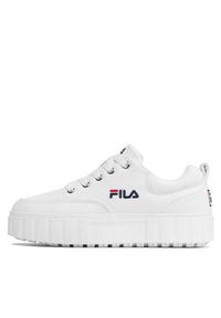 Fila Sneakersy Sandblast C FFW0062.10004 Biały. Kolor: biały. Materiał: materiał