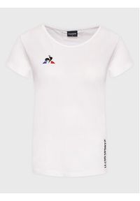 Le Coq Sportif T-Shirt 2020716 Biały Regular Fit. Kolor: biały. Materiał: syntetyk #4