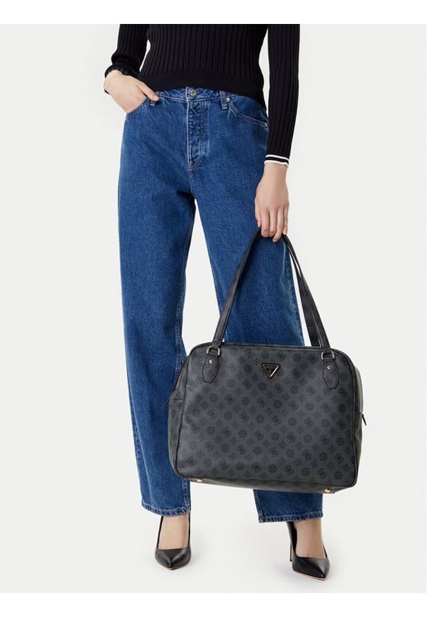 Guess Torba weekendowa Wilder Travel TWHP74 52916 Szary. Kolor: szary. Materiał: skóra