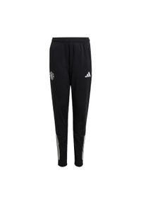 Adidas - Spodnie Manchester United Tiro 25 Competition Training Kids. Kolor: fioletowy, czarny, wielokolorowy