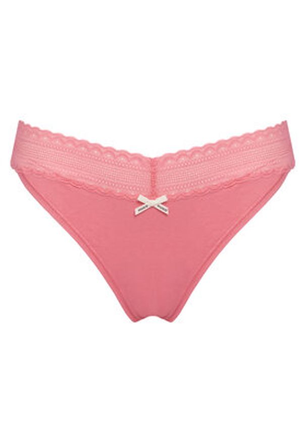 Hugo - HUGO Komplet stringów 50557221 Kolorowy. Materiał: bawełna. Wzór: kolorowy