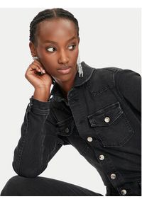 Liu Jo Kombinezon UF4093 Czarny Slim Fit. Kolor: czarny. Materiał: bawełna, jeans, syntetyk #5