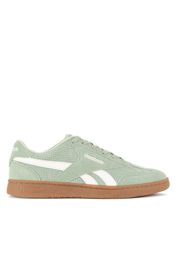 Reebok Sneakersy FORTE LOUNGER AR30252WKLC Zielony. Kolor: zielony. Materiał: skóra, zamsz