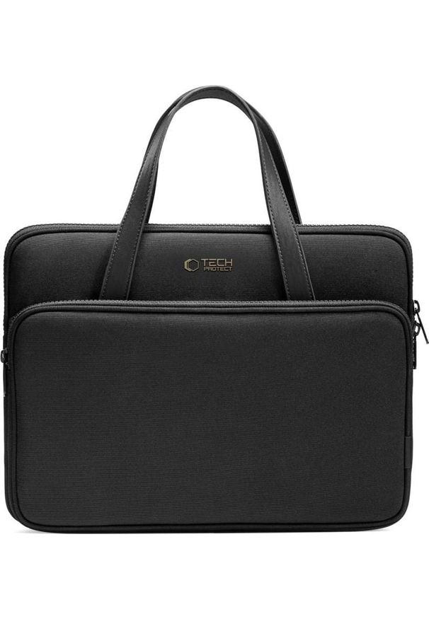 TECH-PROTECT - Torba Tech-Protect Carrying Bag Laptop 15-16 Black. Materiał: materiał. Styl: biznesowy, elegancki, casual