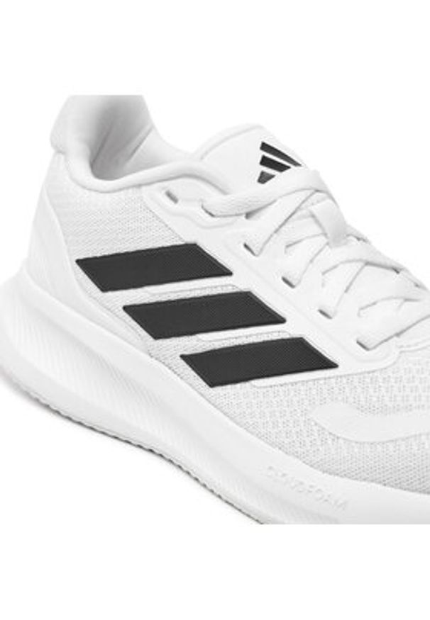 Adidas - adidas Sneakersy Runfalcon 5 J IE8593 Biały. Kolor: biały. Materiał: materiał, mesh