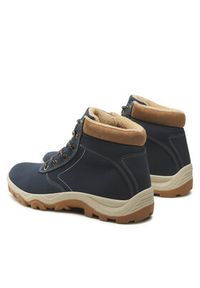 Sprandi Trapery BP40-6246Y Granatowy. Kolor: niebieski. Materiał: skóra #6