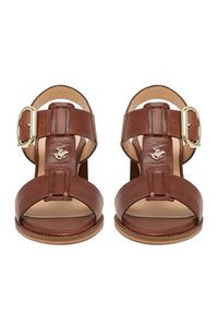 Beverly Hills Polo Club Sandały EO-WB-ISOLDE-09 Brązowy. Kolor: brązowy. Materiał: skóra #8