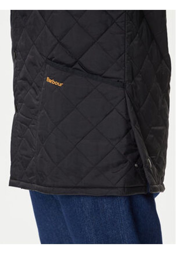 Barbour Kurtka przejściowa MQU0001BK91 Czarny Regular Fit. Kolor: czarny. Materiał: syntetyk