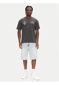 Volcom T-Shirt Filip Rygalski A4312506 Szary Loose Fit. Kolor: szary. Materiał: bawełna